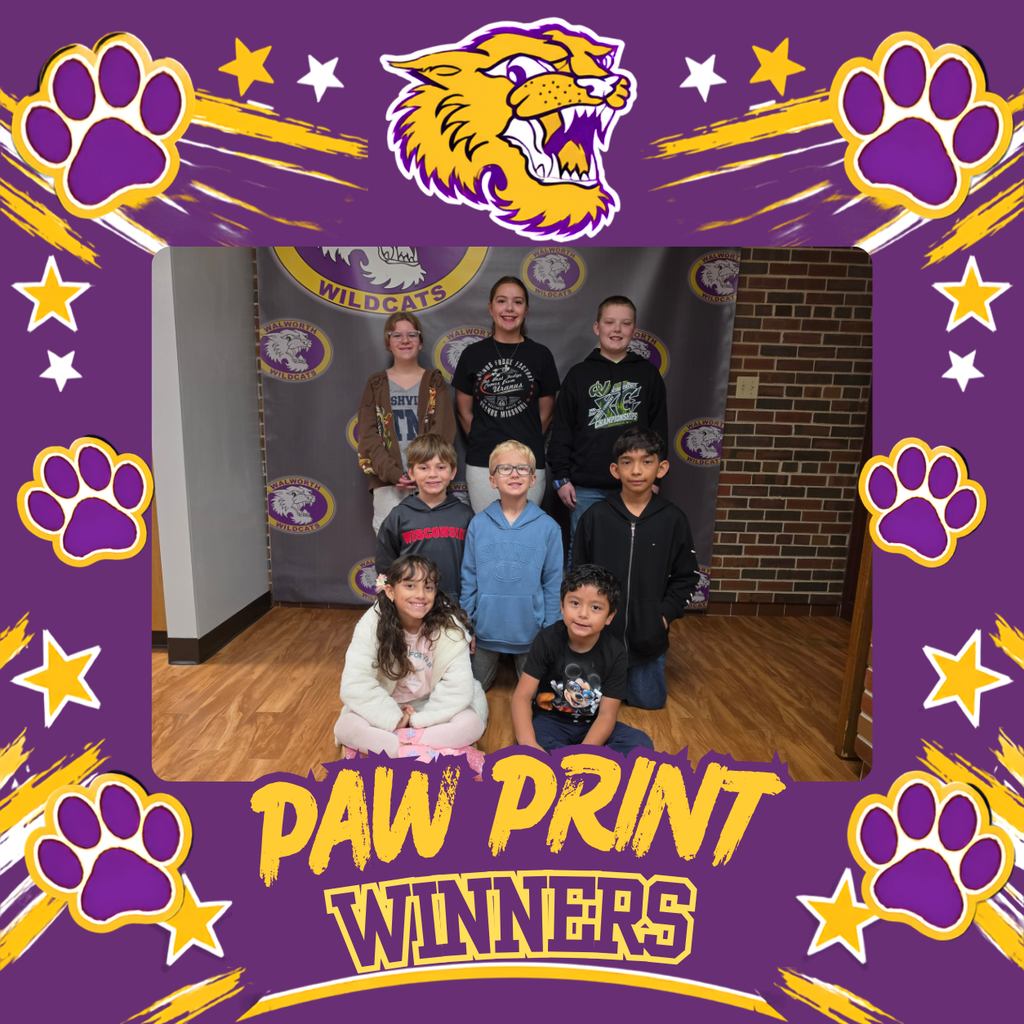Week 6 Paw Print Winners