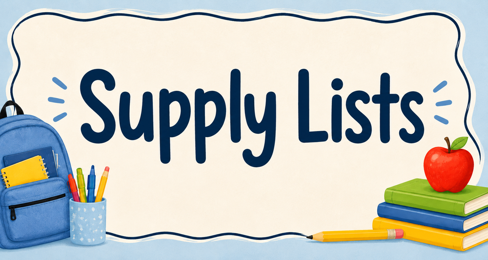 Supply Lists 2026-27