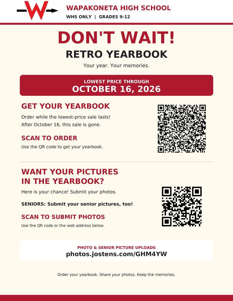 Yearbook Ordering Information