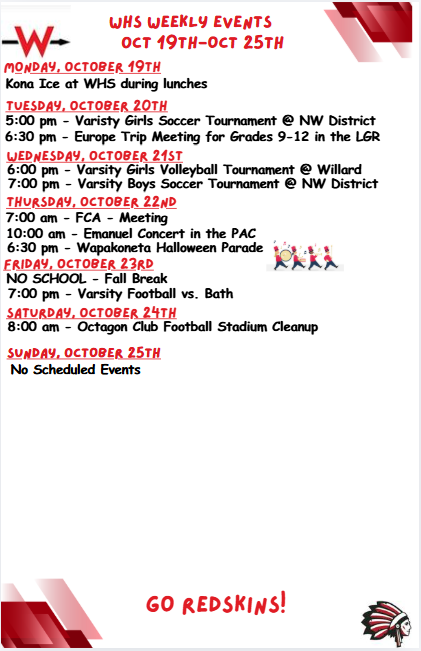 schedule