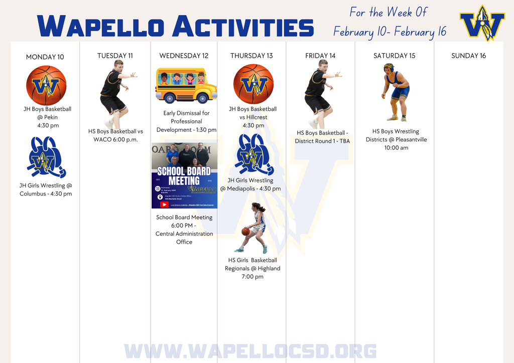 Weekly Events