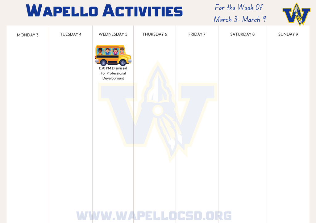 Weekly Events