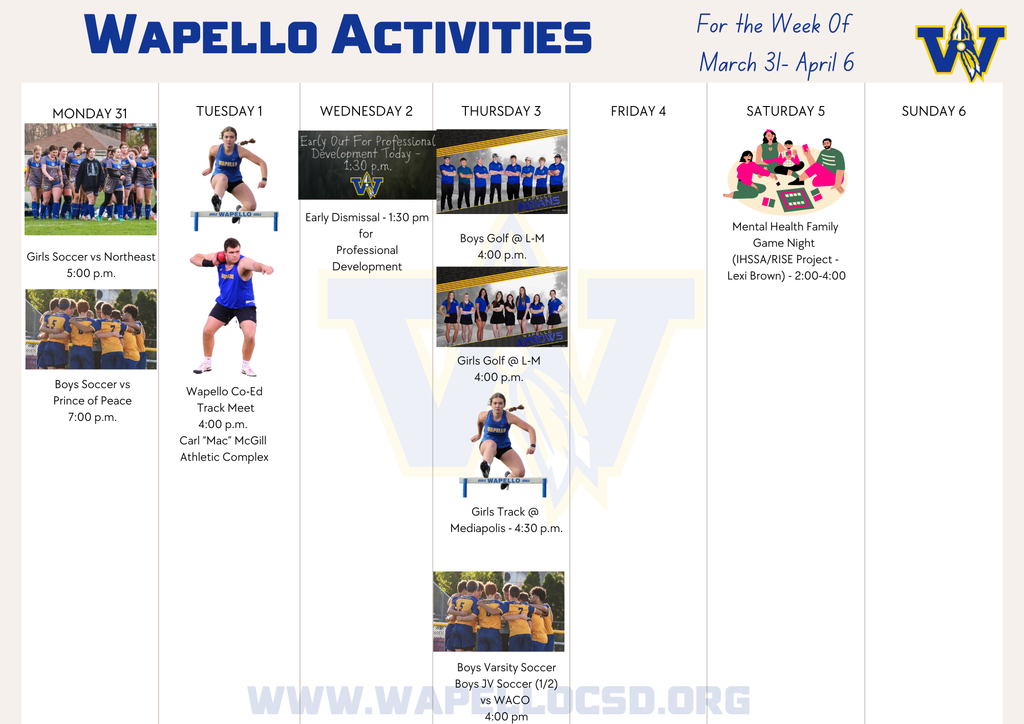 Weekly Events