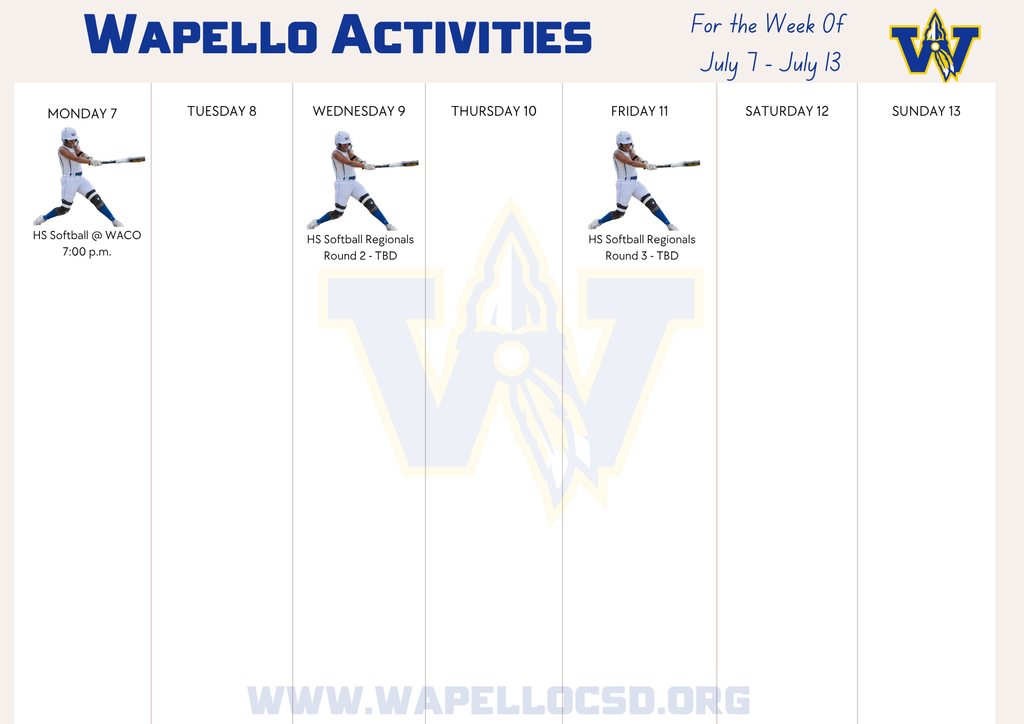 Weekly Events