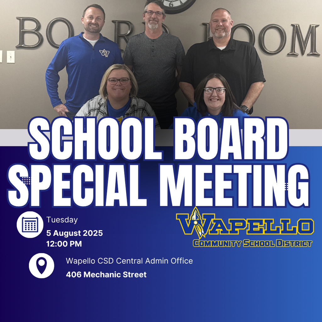 WCSD Board of Directors Special Meeting 8-5-25