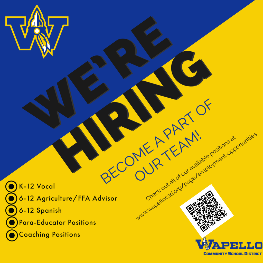We're Hiring