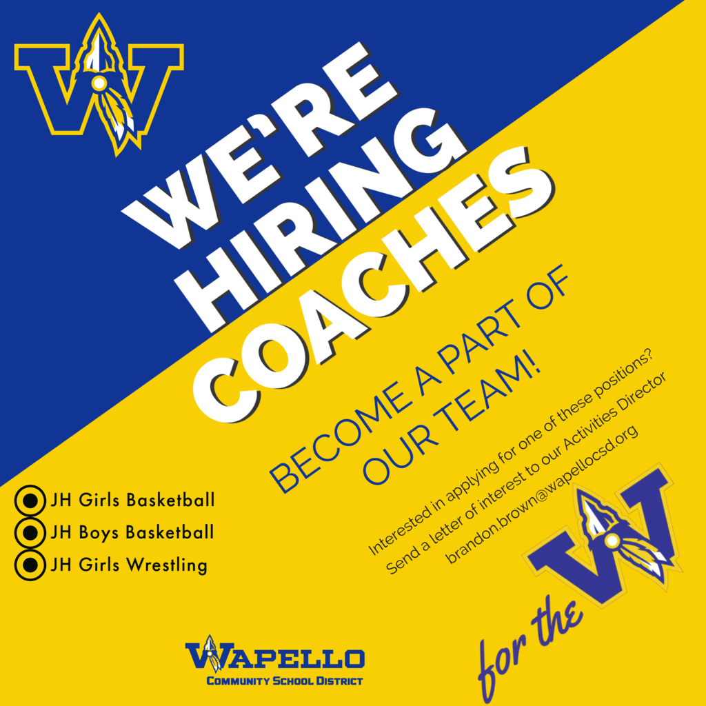 We're Hiring Coaches
