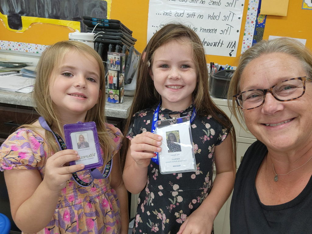 Mrs. Wykert and her twins! 