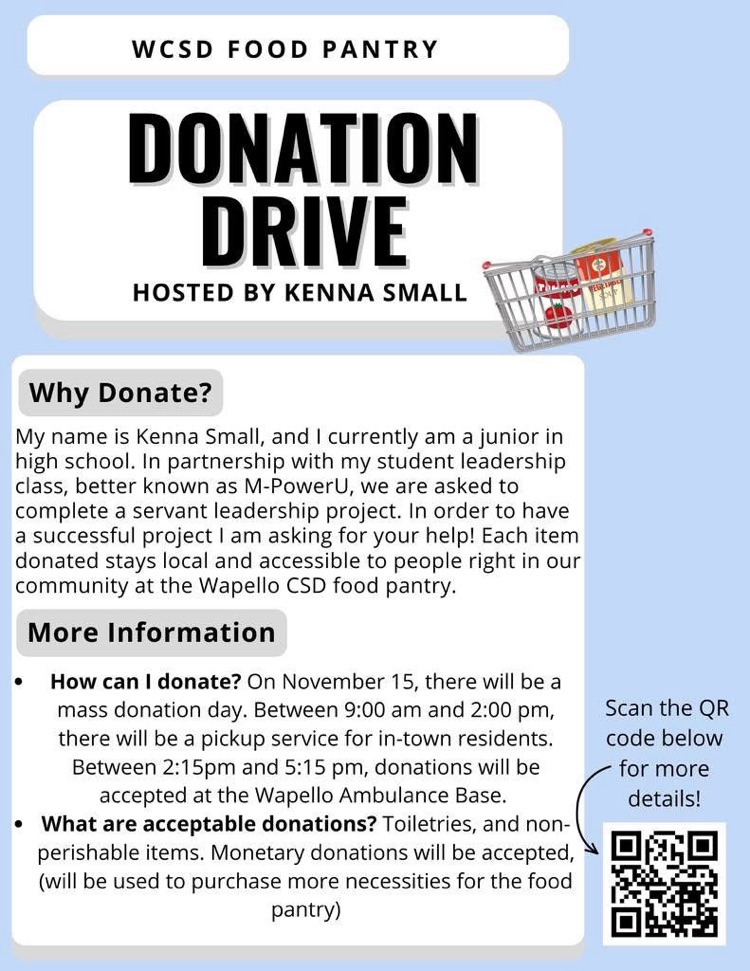 Food Pantry Donation Drive 