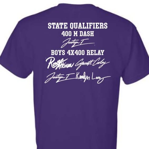26 State Track Shirts 
