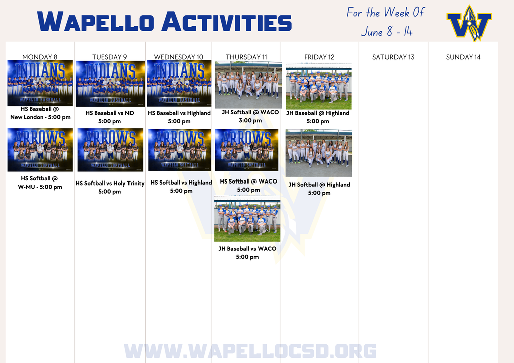 Weekly Events