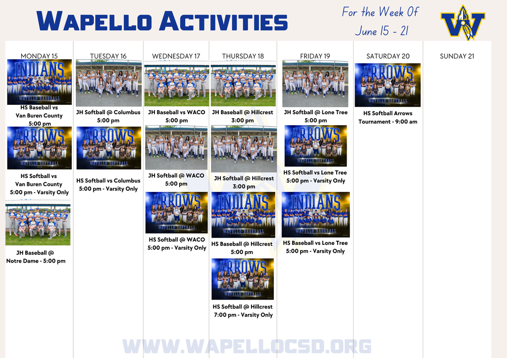 Weekly Events