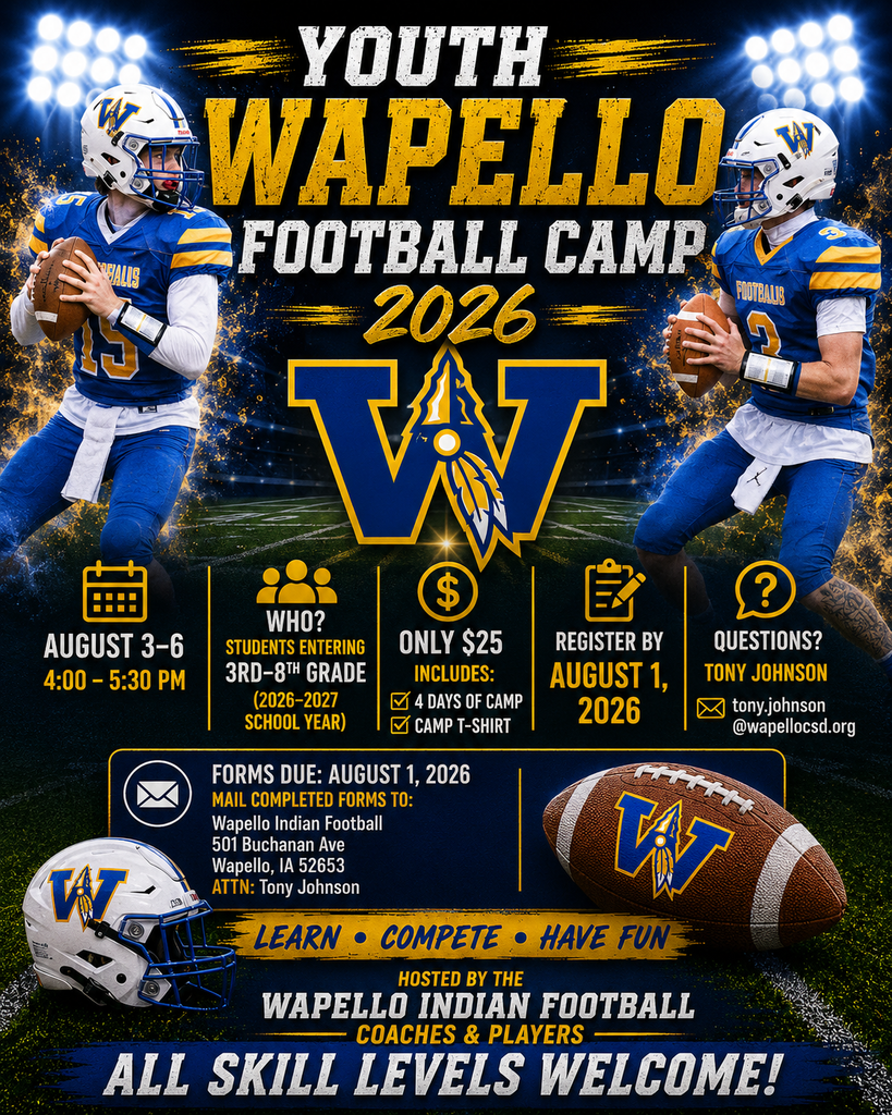 Wapello Youth Football Camp