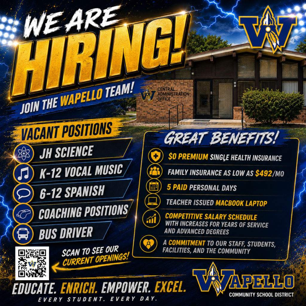 We're Hiring