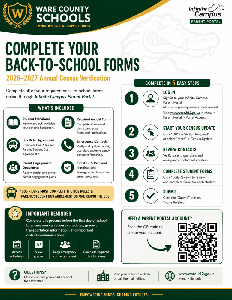 Back to School Census Verification