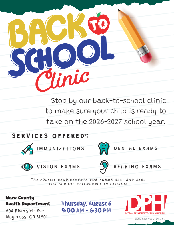 Back to School Clinic - English