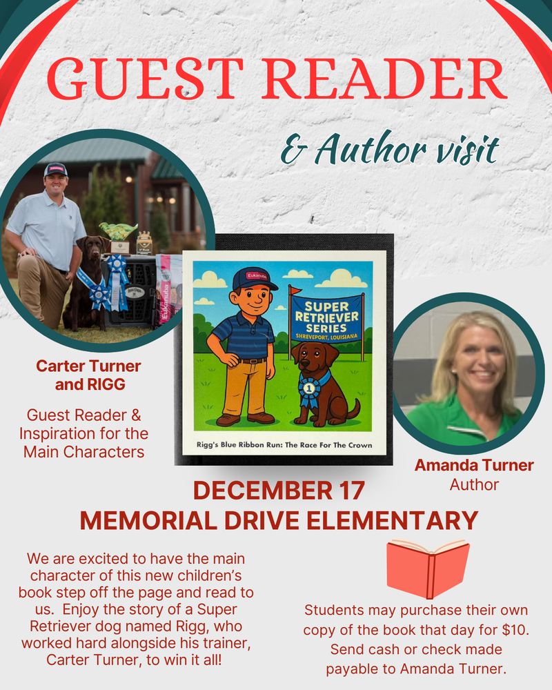 Guest Reader & Author Visit