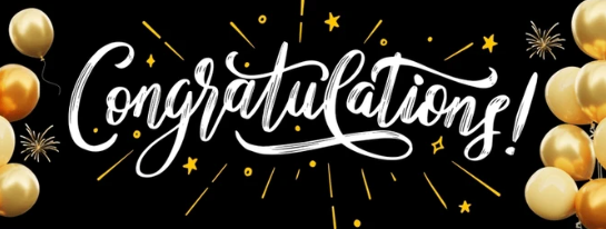 Congrats