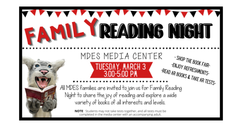 family reading night