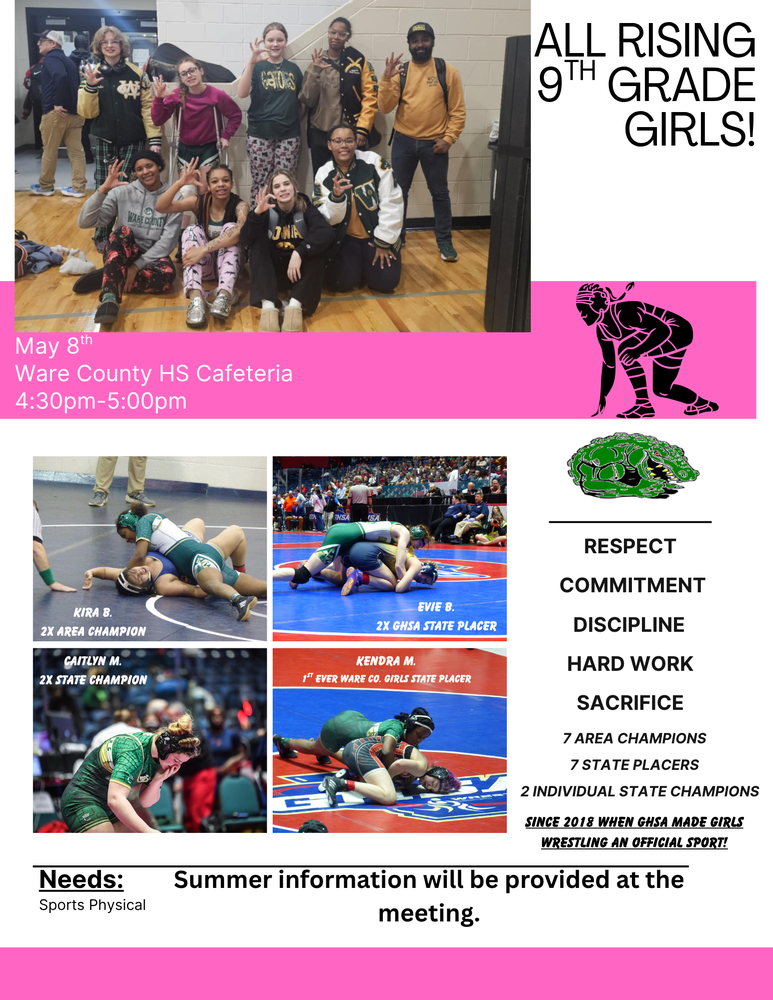 Girls Wrestling Meeting