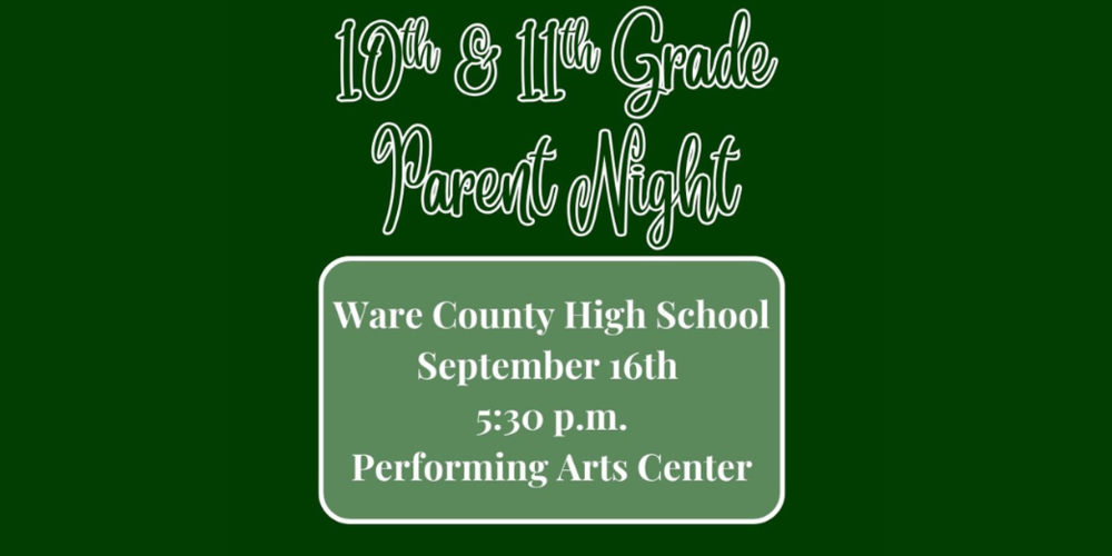10th & 11th Parent Night