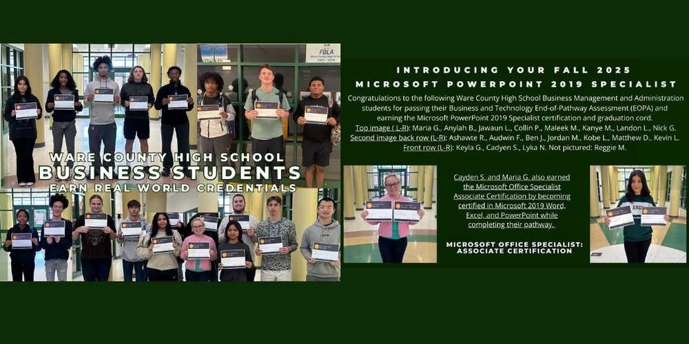 WCHS Business Students