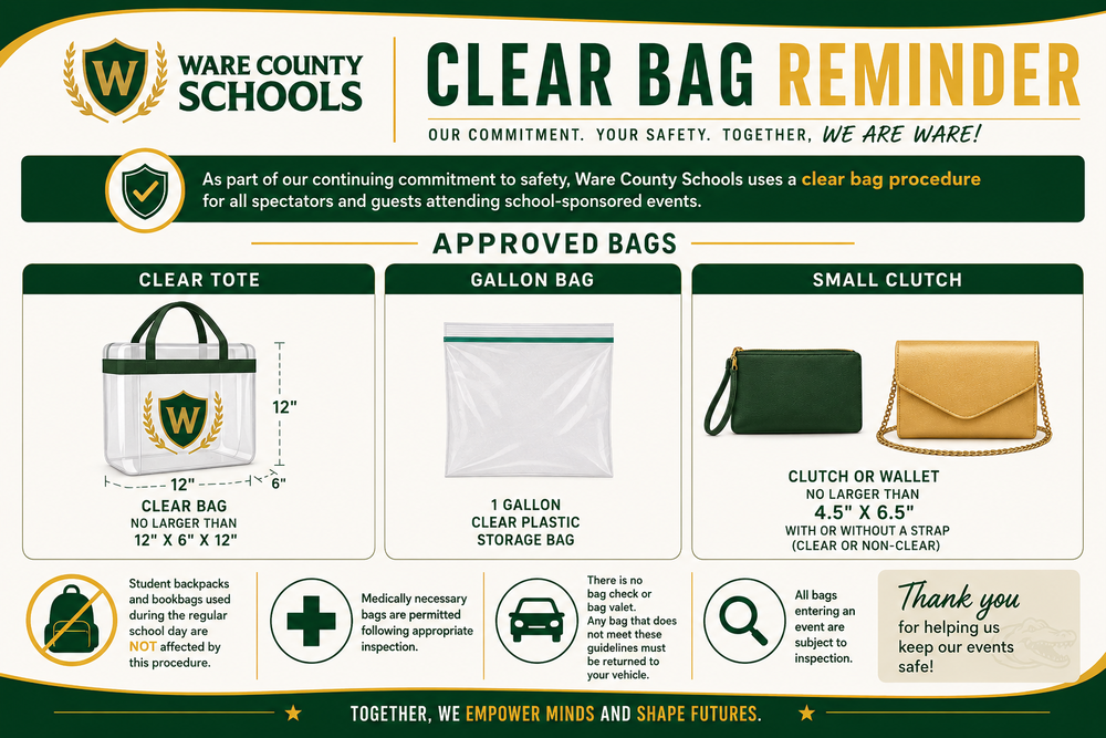 Clear Bag Reminder