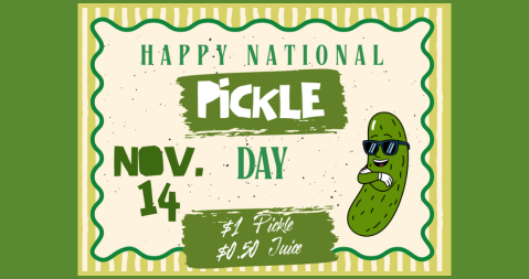 national pickle day