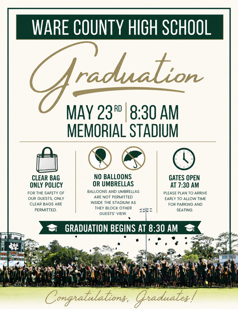 WCHS Graduation Info