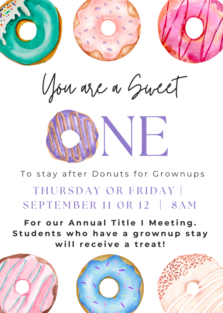 English Annual Title I flyer