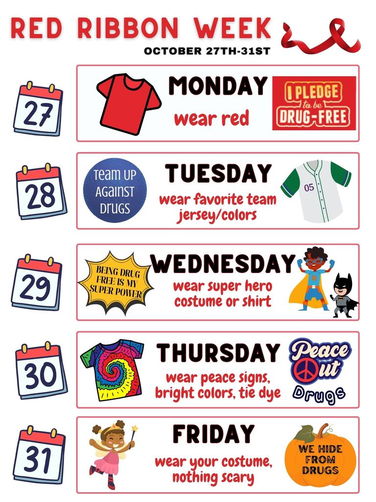 Red Ribbon Week Dress Up Days (1)