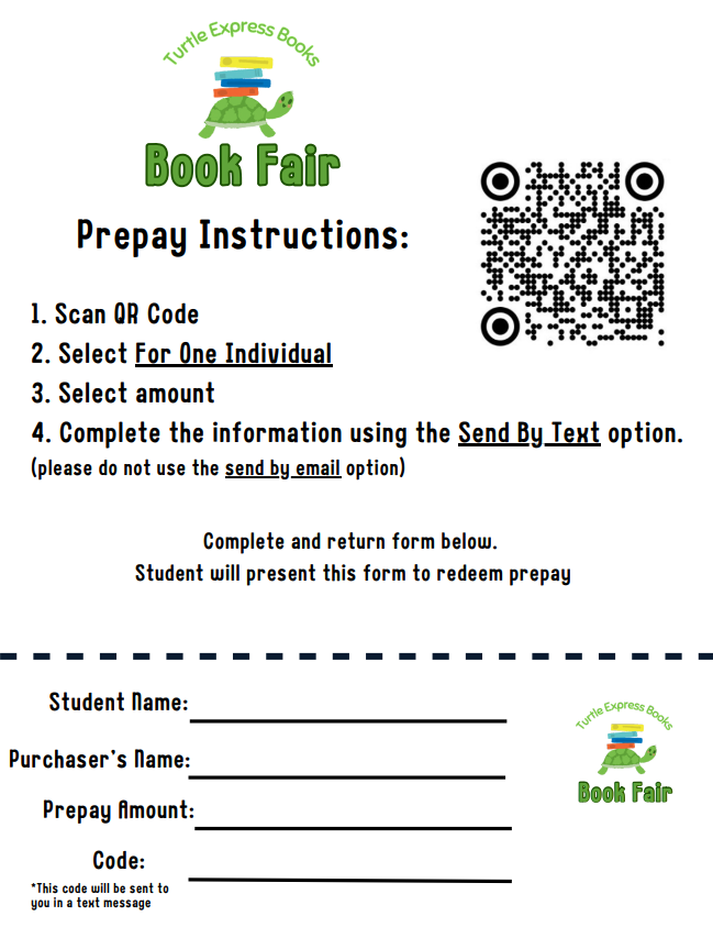 Prepay Instructions