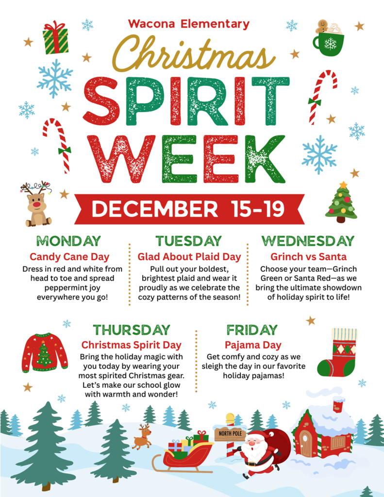 Christmas Spirit Week