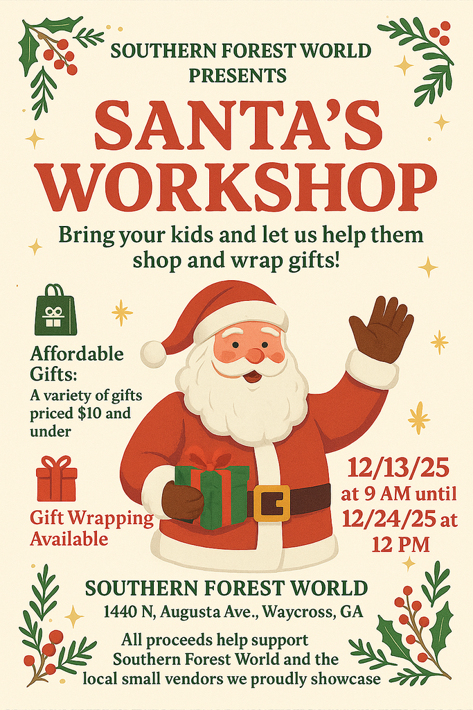 Santa's Workshop flyer