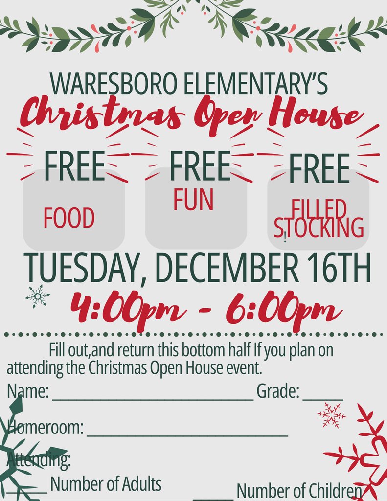 Deck the Halls flyer English