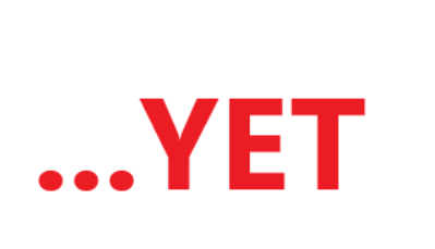 image of the word "yet"