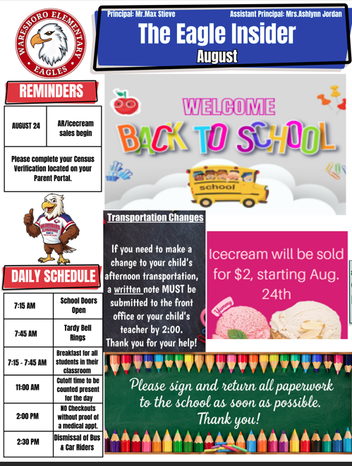 August Newsletter English