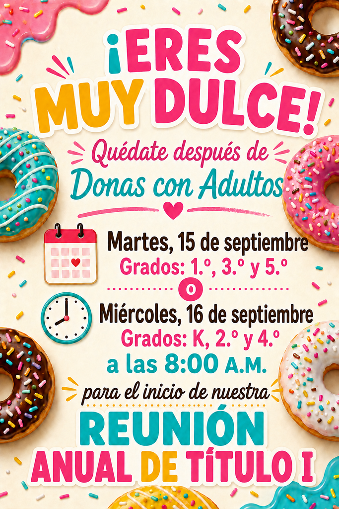 Spanish Title I Flyer