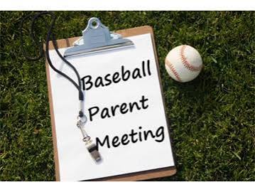 Baseball Parent Meetiing