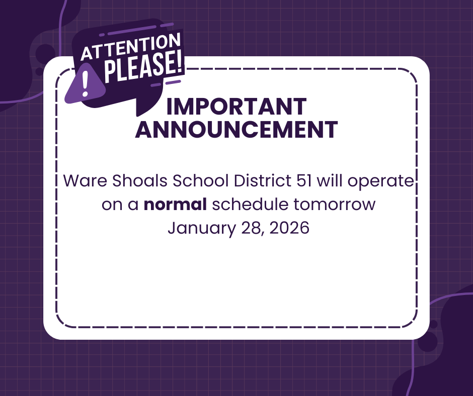 weather announcement 