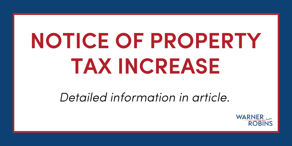 Notice of Property Tax Increase