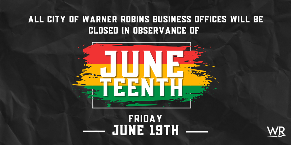 City Offices Closed for Juneteenth; Freedom Festival Scheduled for June 20