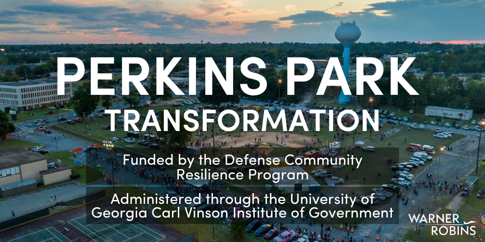 The City of Warner Robins is taking the next step toward the future redevelopment of Perkins Park, formerly known as Perkins Field, with a comprehensive planning effort focused on transforming the site into a signature community asset and vibrant public greenspace.