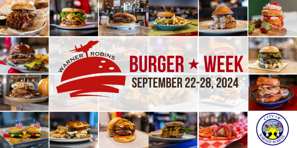 Warner Robins Burger Week September 22-28, 2024