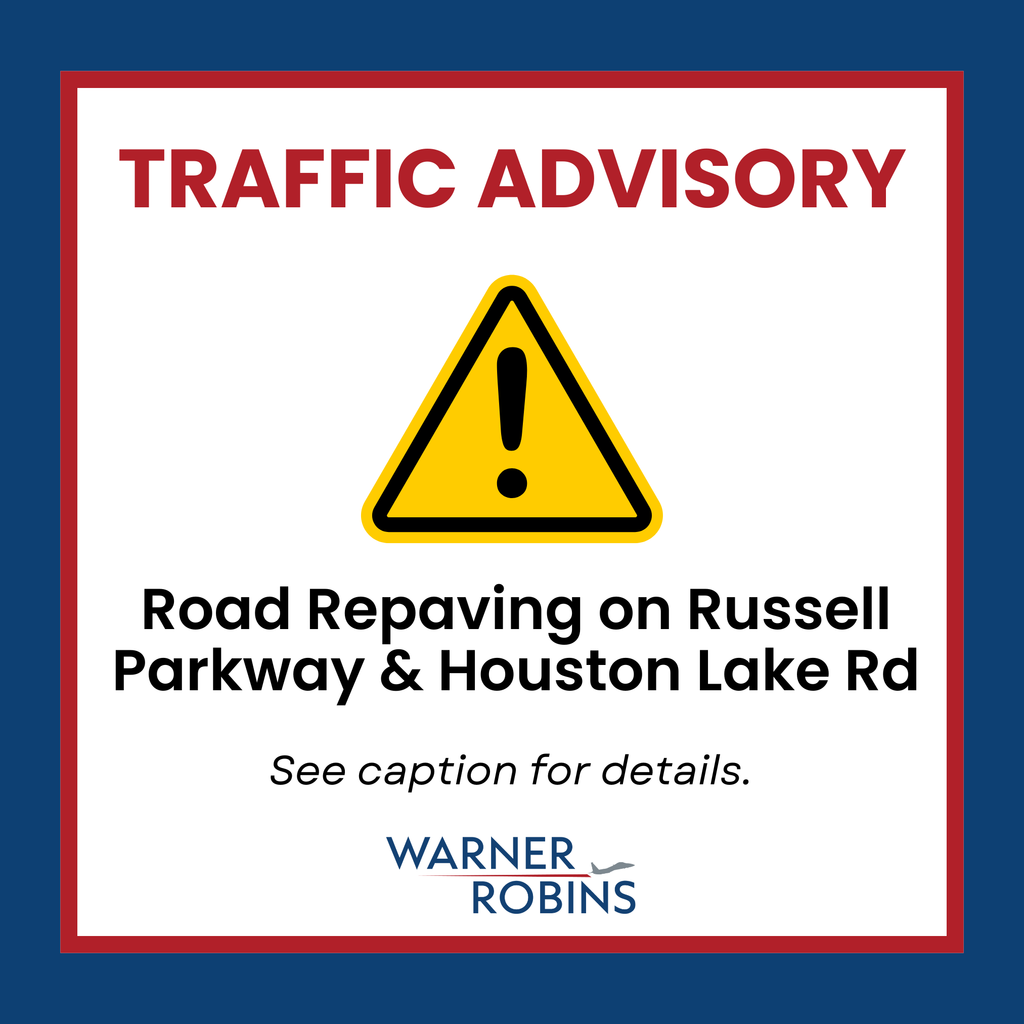 traffic advisory russell and houston lake