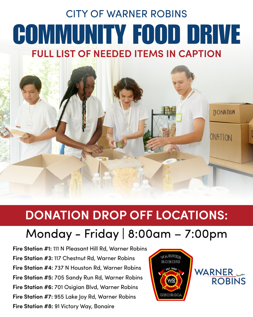 Community Food Drive and Resource Hub