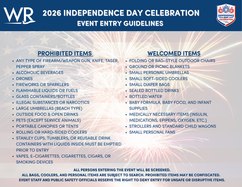 Event Entry Guidelines