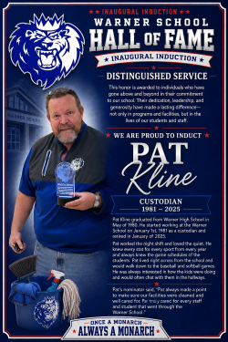 Pat Kline, Class of 2026