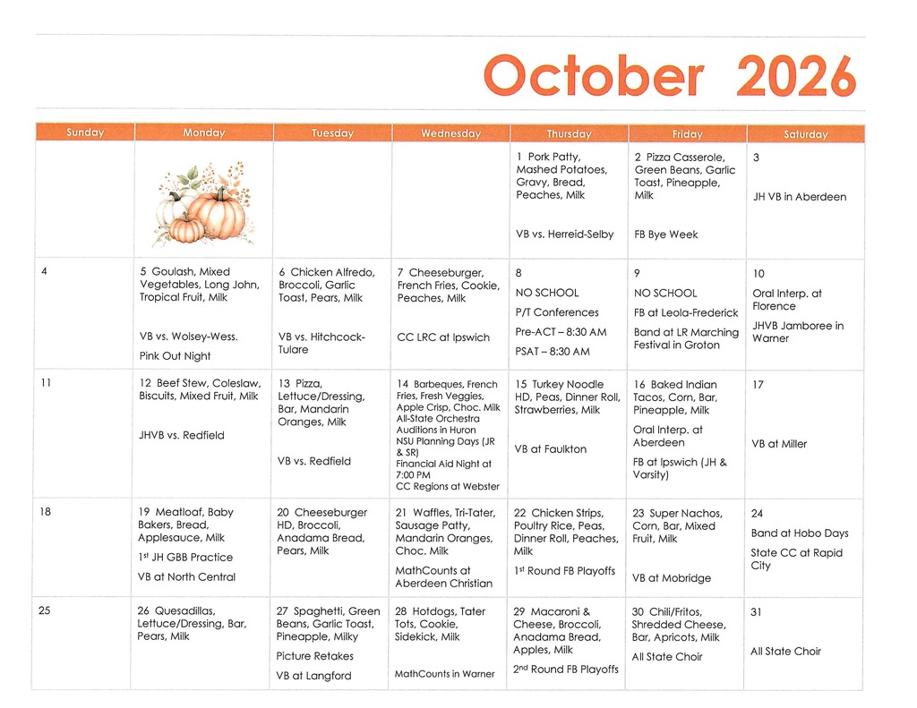October
