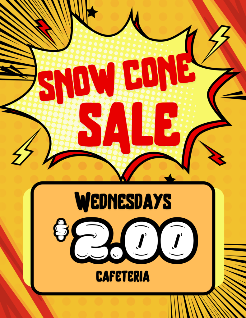 snow cone sales